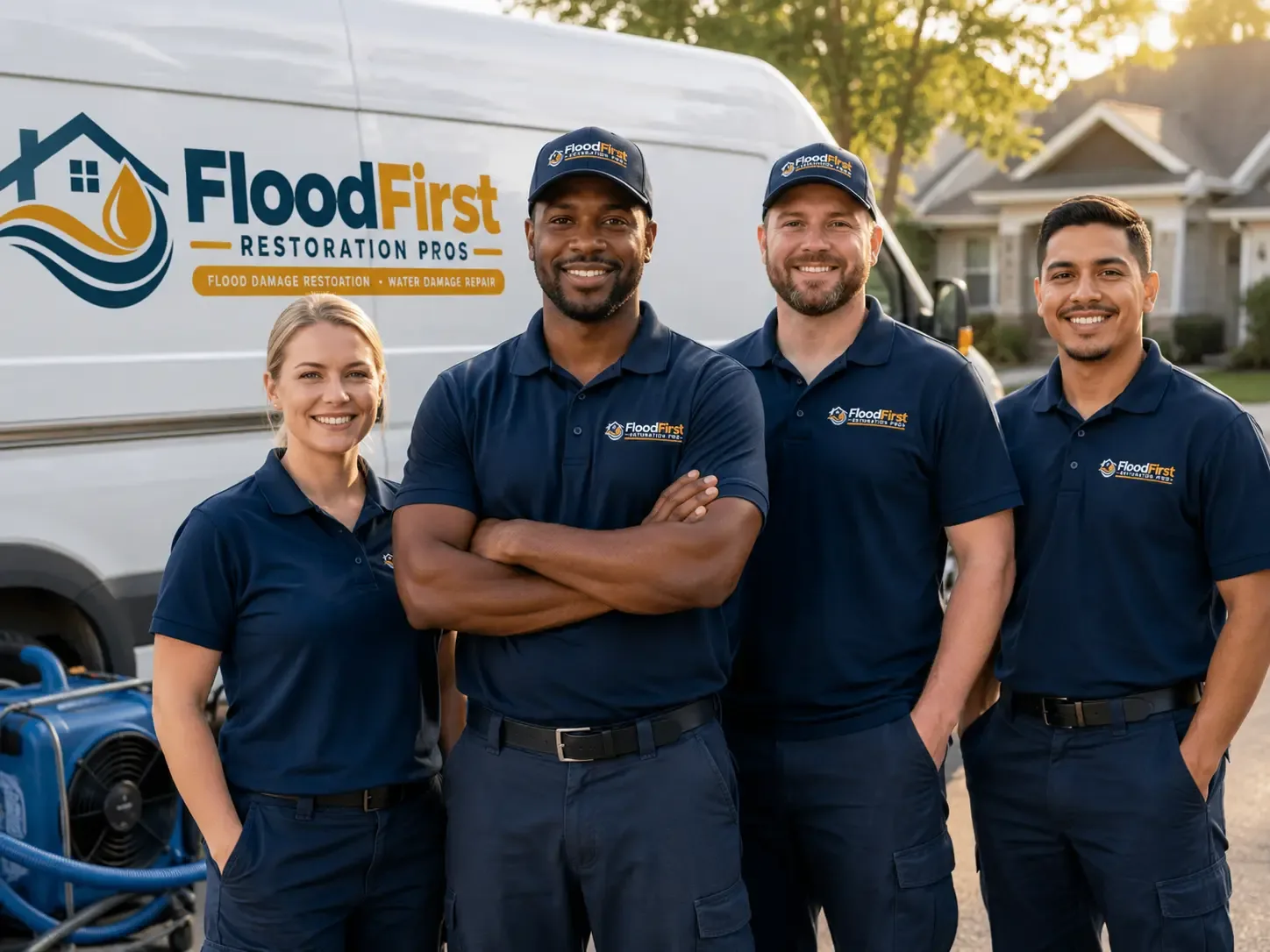 Flood Damage Restoration company in Savoy, TX